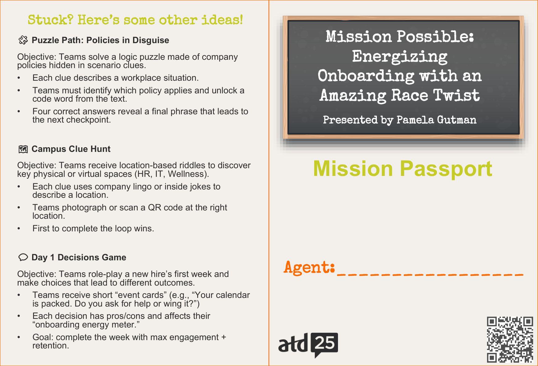 Mission Possible mission passport cover